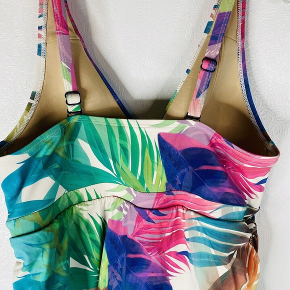 Swim By Cacique Sz 18 Skirted Swimsuit - Picture 8 of 12